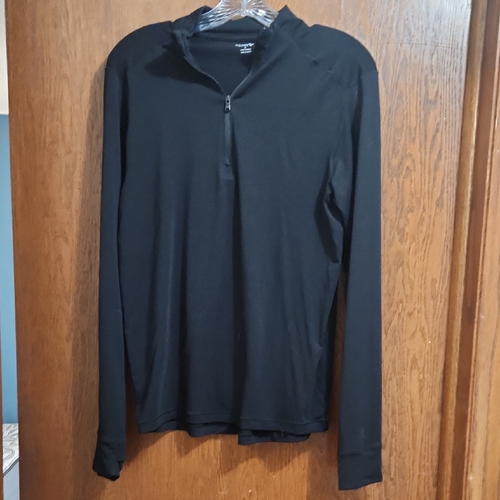 Old Navy Active Black Quarter-Zip Top